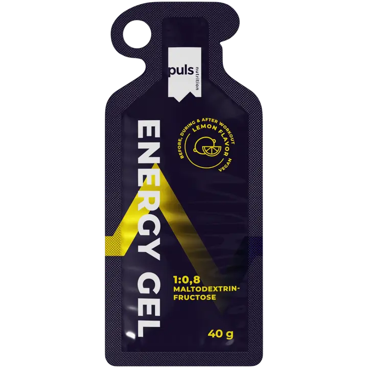 PULS Energiageeli 40 g Sitruunanmakuinen energiageeli-Puls 能量胶 40 克 柠檬味能量胶