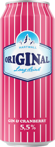 Hartwall Original Long Drink 蔓越莓 5.5% 0,5 l