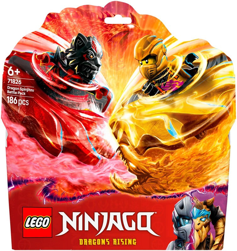 LEGO 旋术龙战斗套装｜LEGO® Ninjago 71826 Spinjitzu-lohikäärmetaistelupaketti