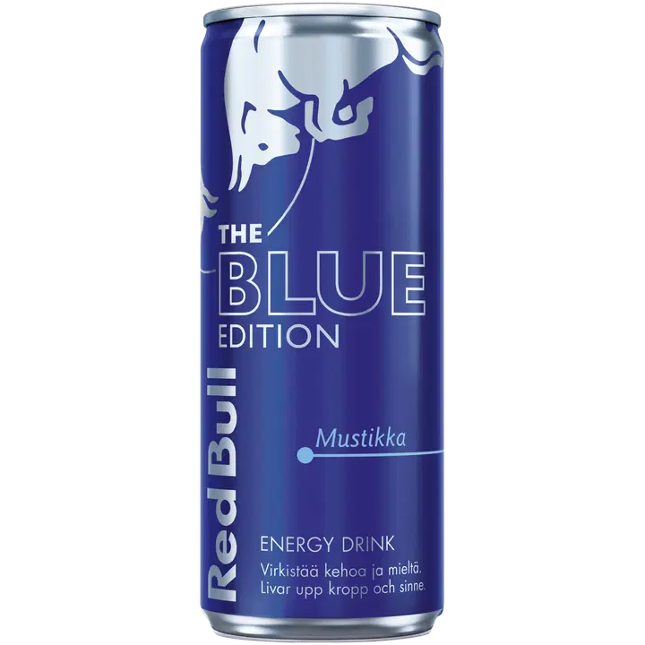 Red Bull Blue Edition Mustikka Energiajuoma 250ml｜Red Bull 蓝色版蓝莓能量饮料 250ml
