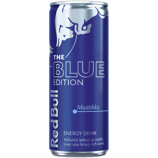 Red Bull Blue Edition Mustikka Energiajuoma 250ml｜Red Bull 蓝色版蓝莓能量饮料 250ml