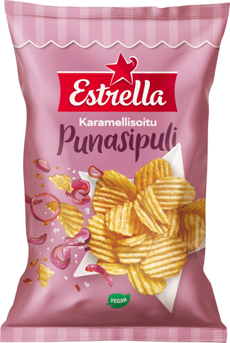Estrella 焦糖红洋葱薯片 275g