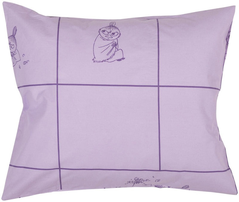 Moomin Arabia 姆明被套套装 150x210 小美 紫色 GOTS｜Moomin Arabia Muumi pussilakanasetti 150x210 Pikku Myy lila GOTS
