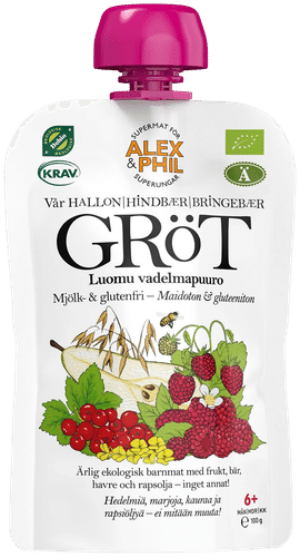 ALEX & PHIL LUOMU 覆盆子粥 100g｜ALEX & PHIL LUOMU Vadelmapuuro 100g