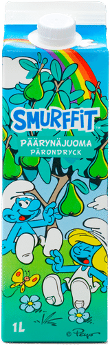 Smurffit mehujuoma 1L päärynä｜Smurffit 果汁饮料 1L 梨