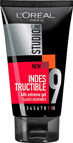 L'Oréal Paris Studio Line Indestructible Gel 48h Extreme Gel ultravoimakas hiusgeeli, 9/10 150ml