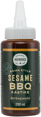Herkku 烧烤芝麻酱 200 ml｜Herkku BBQ Sesame kastike 200 ml
