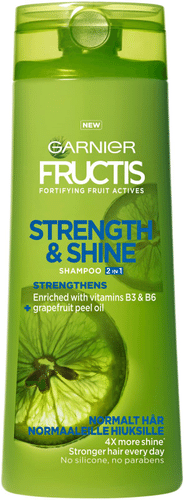 Garnier Fructis Strength & Shine 2合1 正常发质洗发水 400ml