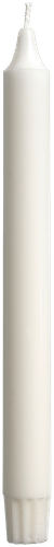 Havi 白色节日蜡烛 24cm 10kpl｜Havi valkoinen juhlakruununkynttilä 24cm 10kpl