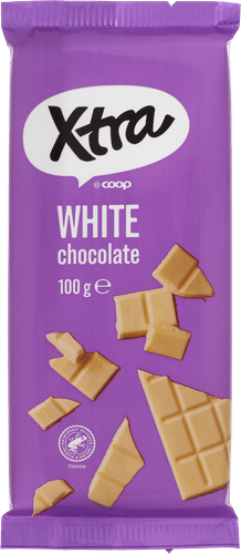 Xtra 白巧克力 100 g｜Xtra valkosuklaa 100 g
