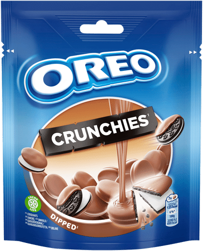 Oreo Crunchies Dipped täytekeksi 110g｜Oreo 脆脆浸酱夹心饼干 110g