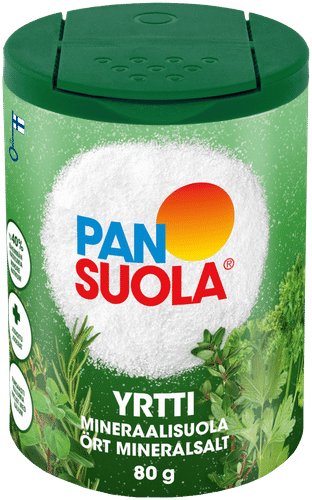 Pansuola Yrttimineraalisuola 80g