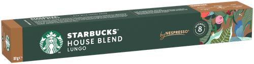Starbucks Nespresso Houseblend Lungo 10 kaps/52g｜Starbucks Nespresso Houseblend Lungo 10 粒/52g