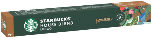 Starbucks Nespresso Houseblend Lungo 10 kaps/52g｜Starbucks Nespresso Houseblend Lungo 10 粒/52g