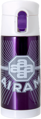 Airam 经典不锈钢杯 0.35升 紫色