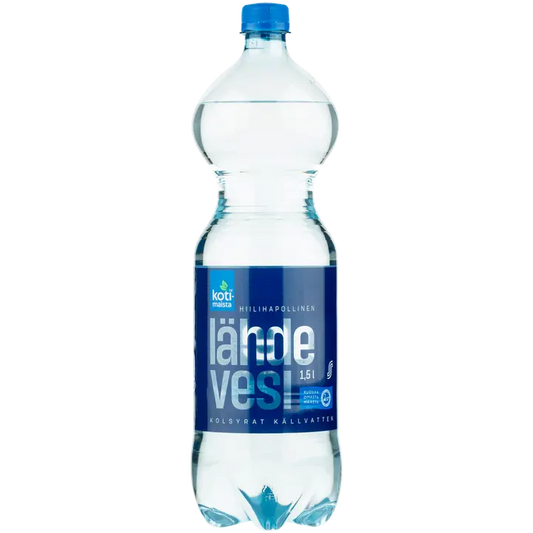Kotimaista Hiilihapollinen lähdevesi 1,5l｜Kotimaista 碳酸泉水 1,5l