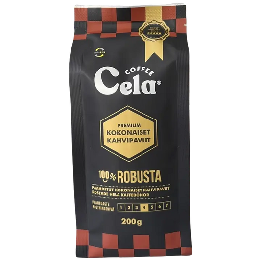 Cela Coffee Kahvipavut Robusta 200g｜Cela Coffee 罗布斯塔咖啡豆 200g