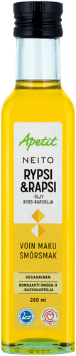 Apetit Neito Puristettu voinmakuinen rypsi&rapsiöljy 250ml