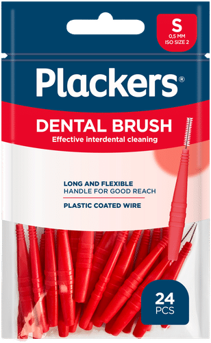 Plackers 齿间刷 S 0.5mm 24kpl