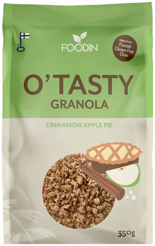Foodin O`Tasty Omena-Kauragranola 350g｜Foodin O`Tasty 苹果燕麦格兰诺拉 350g