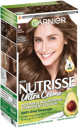 Garnier Nutrisse Ultra Creme 6.0 Dark Blonde Tummanvaalea kestoväri 1kpl