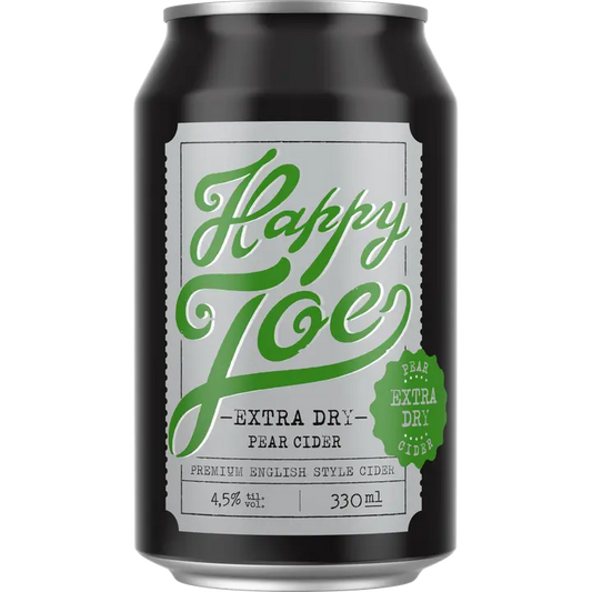 Happy Joe Extra Dry Pear siideri 4,5% 0,33 l｜Happy Joe 特干梨苹果饮品 4.5% 0,33 l