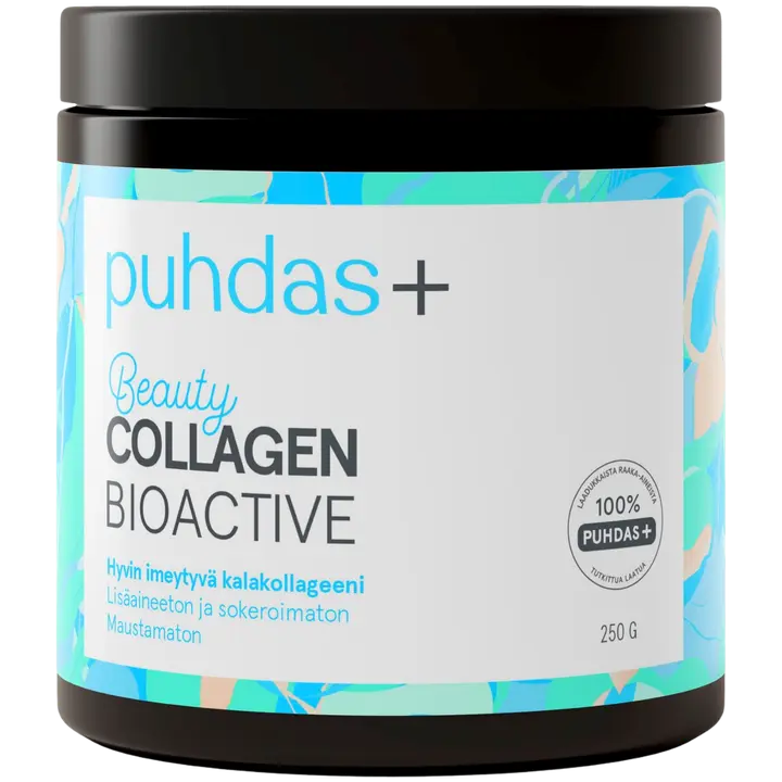 Puhdas+ Beauty Kollageeni Natural 250g-Puhdas+ 天然美容胶原蛋白 250g