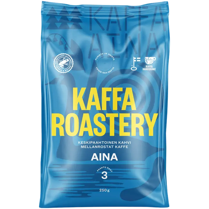 Kaffa Roastery Aina suodatinjauhettu kahvi 250g｜Kaffa Roastery 始终过滤研磨咖啡 250g