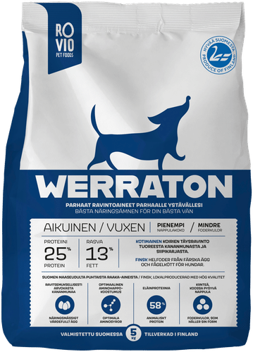 Werraton Aikuinen koiranruoka 5 kg
