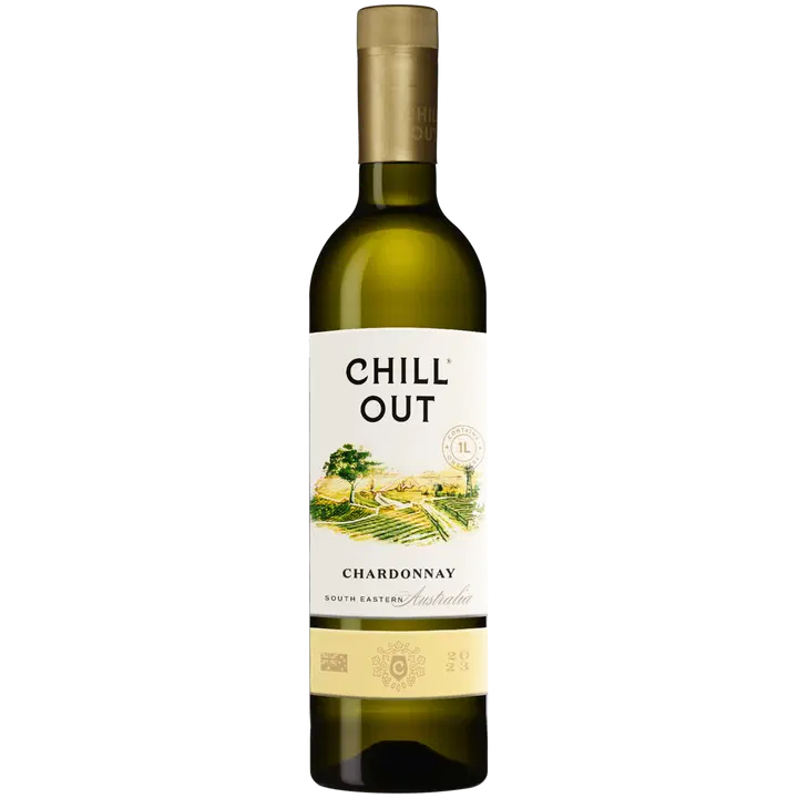 Chill Out Chardonnay Australia 8 til-% 1L PET plo｜Chill Out 澳大利亚霞多丽 8 vol% 1L PET plo