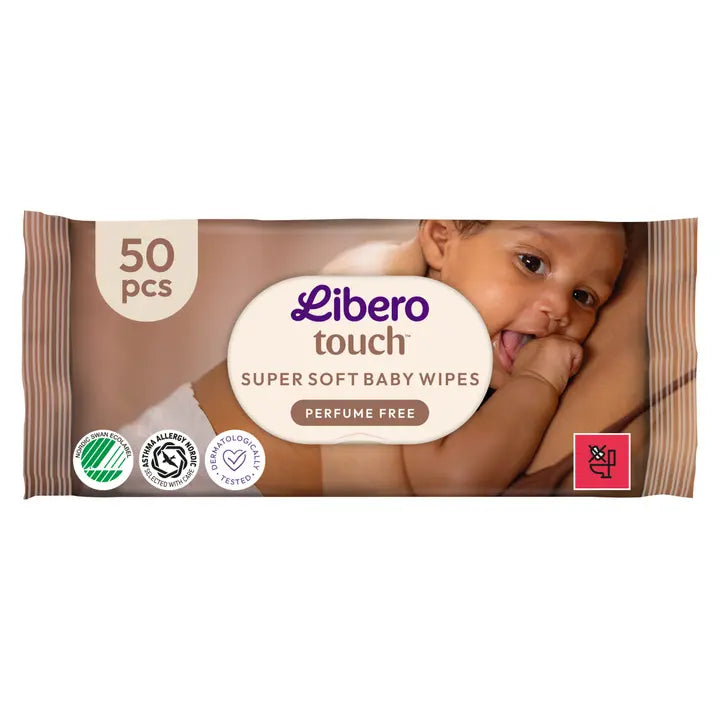 LIBERO Touch Super Soft puhdistuspyyhe 50 kpl｜Libero 触感超柔软清洁毛巾 50 kpl