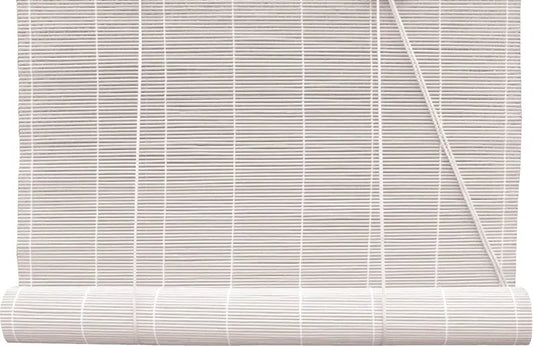 Pisla 竹卷帘 Ming 120x170厘米 半透明白色