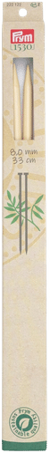 Prym 竹制编织针 8.0 33cm