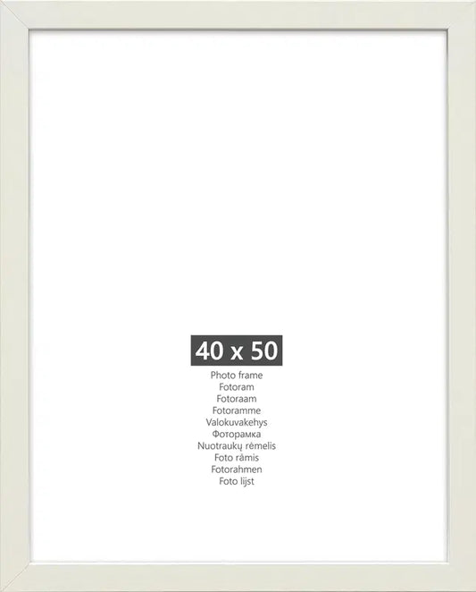 Art Link Nina相框 40 x 50 cm 白色
