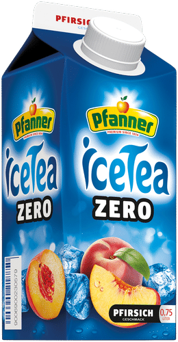 Pfanner Zero Persikkajäätee 0,75l｜Pfanner 零桃冰茶 0,75l