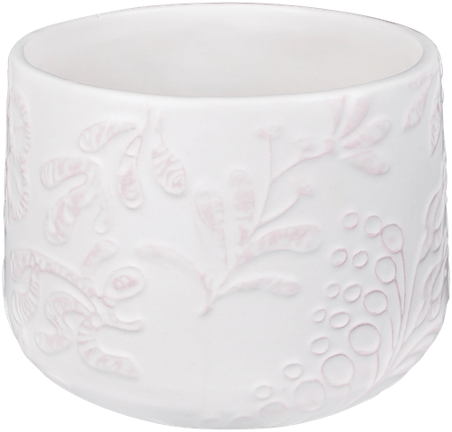 House 花盆 Romantic 16.5x12.5厘米 白色