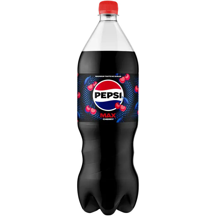 Pepsi Max Cherry virvoitusjuoma 1,5 l｜Pepsi MAX 樱桃软饮料 1,5 l