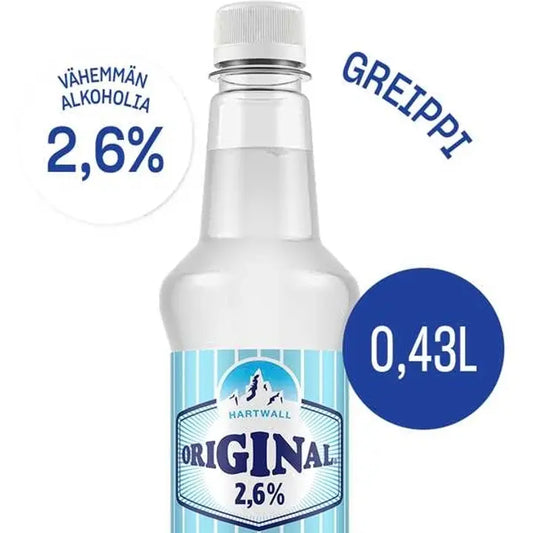 Hartwall Original Long Drink 2,6% 0,43 l｜Hartwall Original Long Drink 2.6% 0,43 l