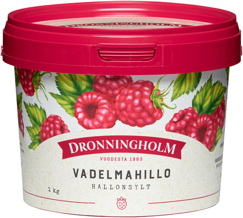 Dronningholm Vadelmahillo 1kg｜Dronningholm 覆盆子果酱 1kg