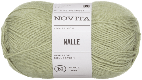 Novita Nalle线 100克 浅鼠尾草绿 3161