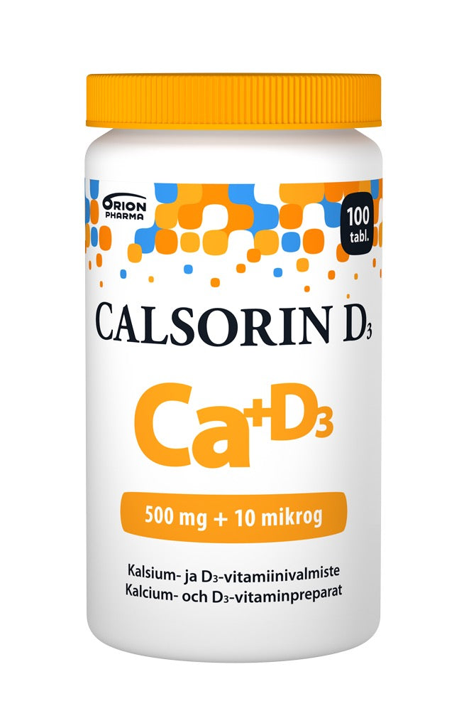 Calsorin钙片含10微克D3 100粒｜Calsorin Calcium Tablets with 10ug D3 100 Tablets