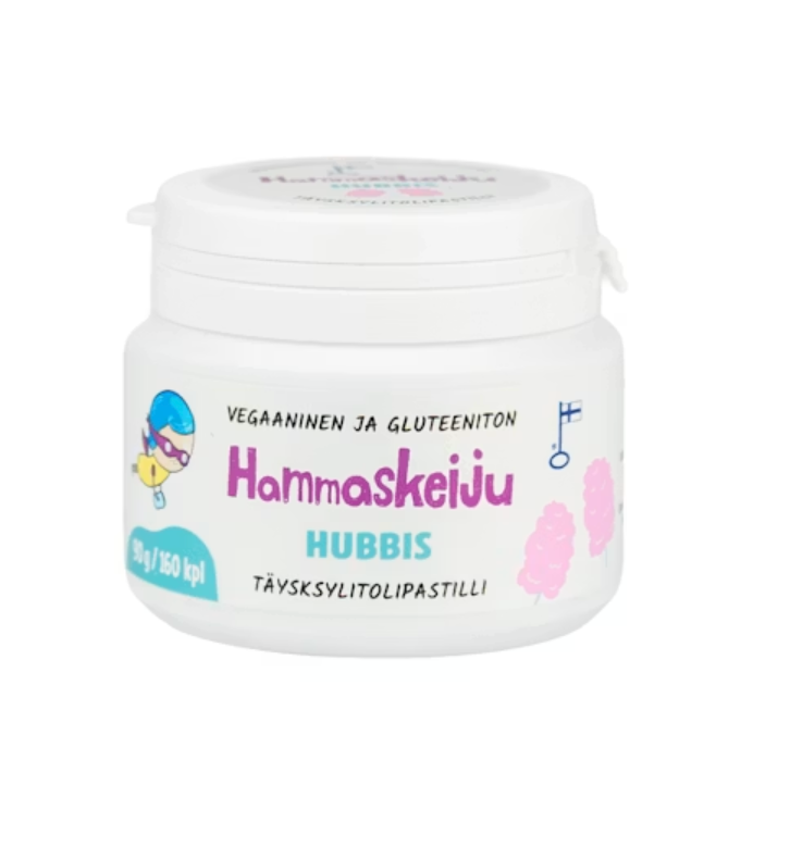 Hammaskeiju 棉花糖味木糖醇含片 90g｜Hammaskeiju ksylitolipastilli 90g hubbis