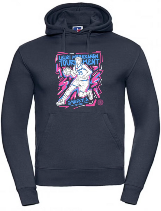 Lauri Markkanen LMT 2026 Hoodie 篮球赛纪念款连帽卫衣 深蓝色 XXL