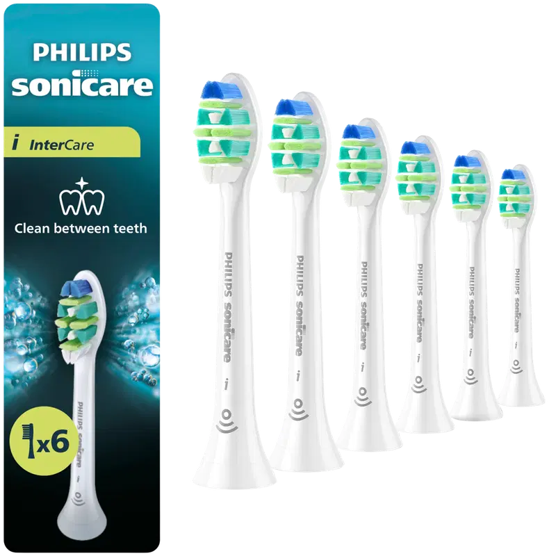 Philips Sonicare Intercare 替换刷头 6个 HX9006/87