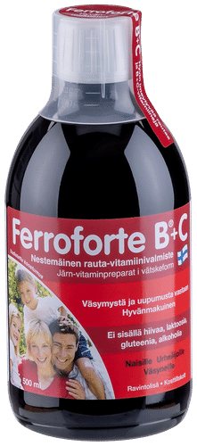 Ferroforte B+C 液态铁维生素制剂 500 ml