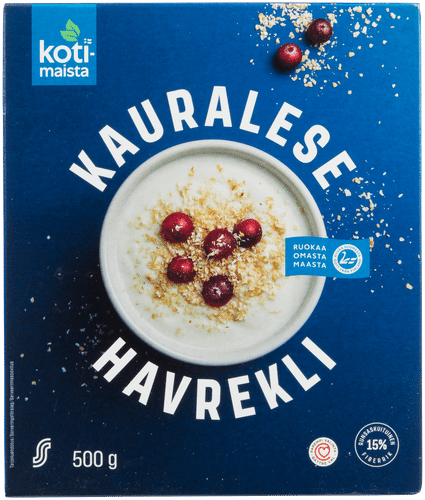 Kotimaista kauralese 500 g｜Kotimaista 燕麦麸 500 g