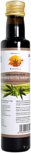 Impolan Kasvitila Kylmäpuristettu hamppuöljy 250ml