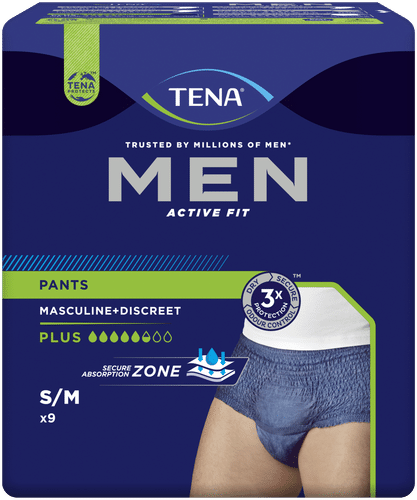 TENA Men 主动贴合裤型 中号 9 kpl