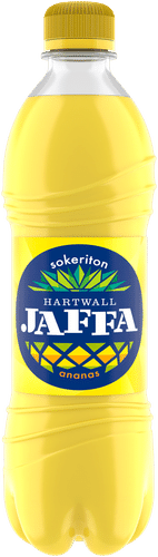 Hartwall Jaffa Ananas Sokeriton virvoitusjuoma 0,5 l