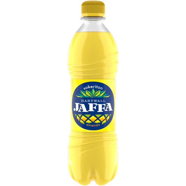 Hartwall Jaffa Ananas Sokeriton virvoitusjuoma 0,5 l｜Hartwall Jaffa 菠萝无糖软饮料 0,5 l